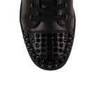 Men's 'Lou Spikes' Hi-Top Sneakers // Black (Euro: 39)