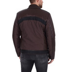 Henderson Leather Jacket // Brown (XL)