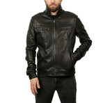 Nial Leather Jacket // Black (S)