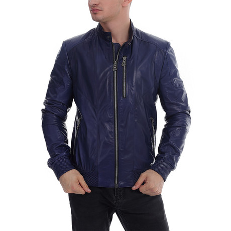 Cyrus Leather Jacket // Parlement (XS)