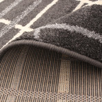 Tessa // Anthracite Rug (10'2"L x 7'10"W)