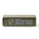 Oslo Time // LED Alarm Clock (Dark Gray + Gray)