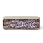 Oslo Time // LED Alarm Clock (Dark Gray + Gray)