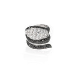 Roberto Coin 18k White Gold Diamond Ring // Ring Size: 6