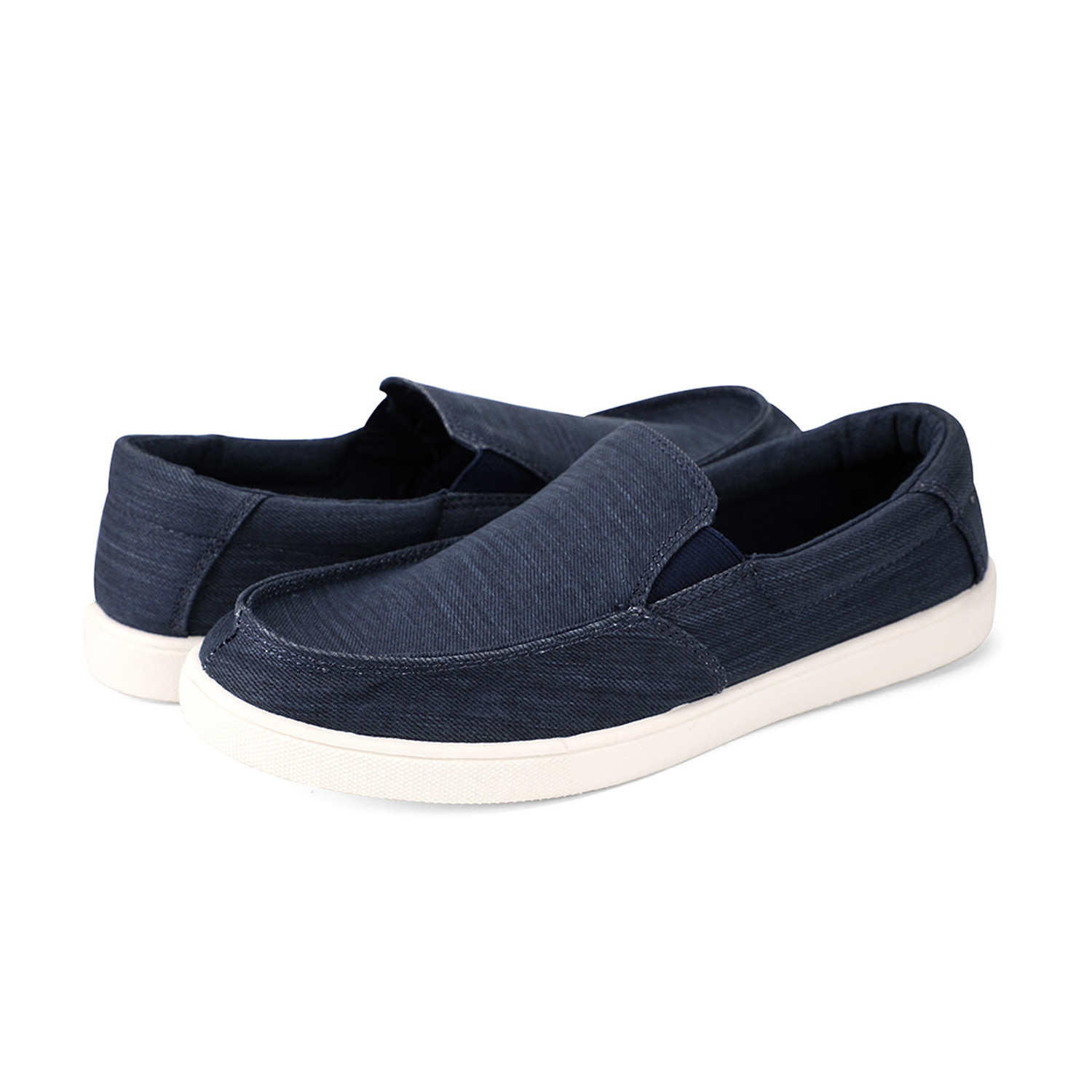 Men's Canvas Slip-On Loafer // Navy (US: 11) - Aleader - Touch of Modern