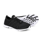 Men's Quick Drying Aqua Water Shoes // Black + White (US: 8.5)