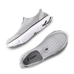 Men's XDrain Cruz 4.0 Water Shoes // White + Gray (US: 8.5)