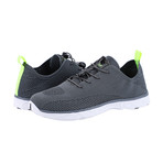 Men's XDrain Casual Knit Water Shoes // Gray + Green (US: 7)