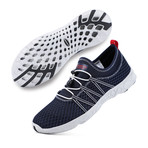Men's Quick Drying Aqua Water Shoes // Navy + Beige (US: 10.5)