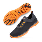 Men's XDrain Sports Water Shoes // Gray + Orange (US: 7)