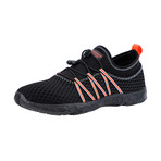 Men's Quick Drying Aqua Water Shoes // Black + Orange (US: 7)