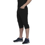 Sanda Capri Pants // Black (L)