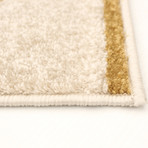 Ana // Ivory + Gold (7'3"L x 5'3"W)