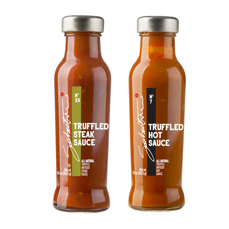 Savory Truffle 2-Pack // Truffled Hot Sauce, Truffled Steak Sauce