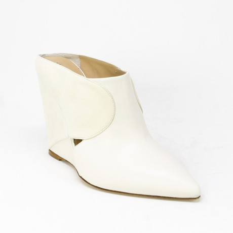 Women's Leather Heel // Milk (Euro: 34)