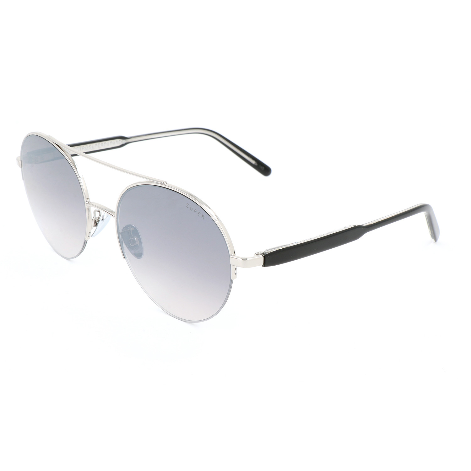 Unisex Cooper Sunglasses // Silver - Retrosuperfuture - Touch of Modern