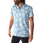Spencer Floral Shirt // Blue (M)