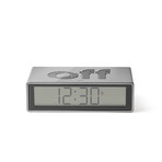 Flip+ // Reversible Alarm Clock (Glossy Aluminum)