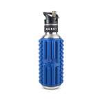 Grace Foam Roller Water Bottle // 27oz (Blue Steel)