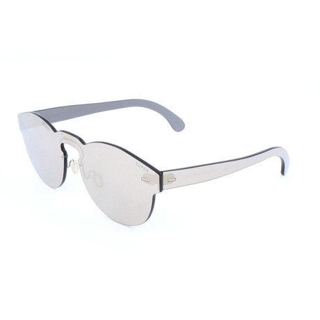 Men's Paloma Round Sunglasses // Silver (Silver)