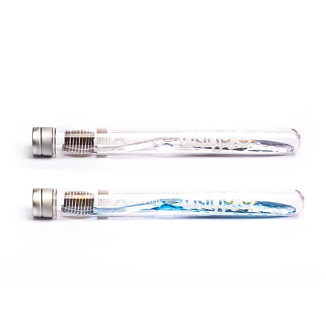 Nano-b Gold & Charcoal Toothbrushes // Set Of 2 - Nano B Toothbrush ...