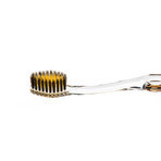 Nano-b Gold & Charcoal Toothbrushes // Set of 5