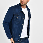 Colorado Denim Jacket // Navy Blue (M)