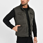 Georgia Vest // Charcoal Gray (S)