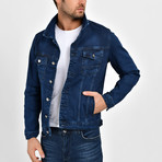 Colorado Denim Jacket // Navy Blue (M)