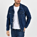 Colorado Denim Jacket // Navy Blue (M)