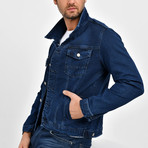 Colorado Denim Jacket // Navy Blue (M)