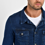 Colorado Denim Jacket // Navy Blue (M)