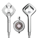 Cirrus Universal Shower System Bundle // Chrome (Relax Pods)