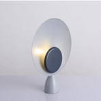 Touch Control Beside Lamp (Gray + Gray)