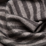 Striped Exclusive Throw // Gray