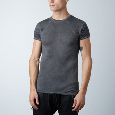 Tigran Bamboo Tee // Graphite (S)