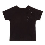 Tigran Destroyed Bamboo Tee //  Black (S)