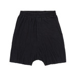 Drop Crotch Jersey Shorts // Black (S)