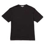 Vintage Slub Tee // Black (L)