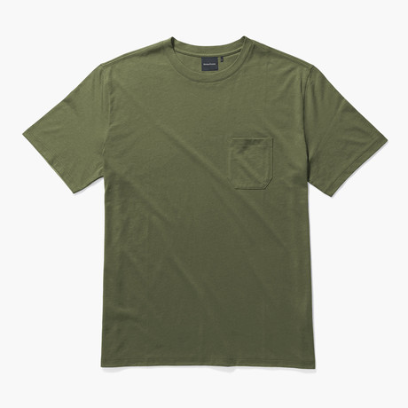 Short Sleeve Pocket Tee // Ivy (S)