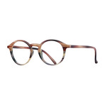 Bryce Blue Light Blocking Readers // Marbled Beige (+0.00)