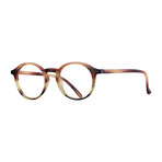 Bryce Blue Light Blocking Readers // Marbled Brown (+0.00)