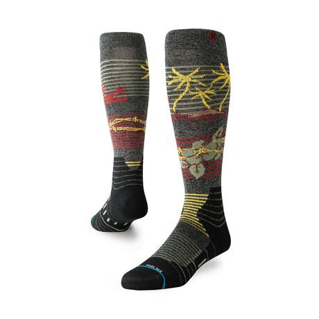 Safety Wire Snow Socks // Black (S)