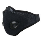 N95 Respirator Black Strap-Around Face Mask