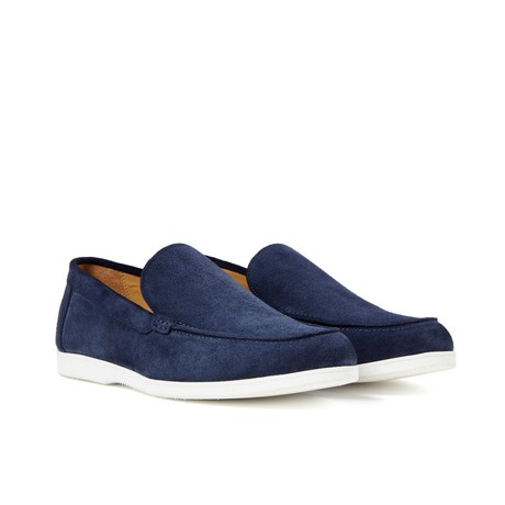 Scott Suede Loafer // Navy (UK: 7)