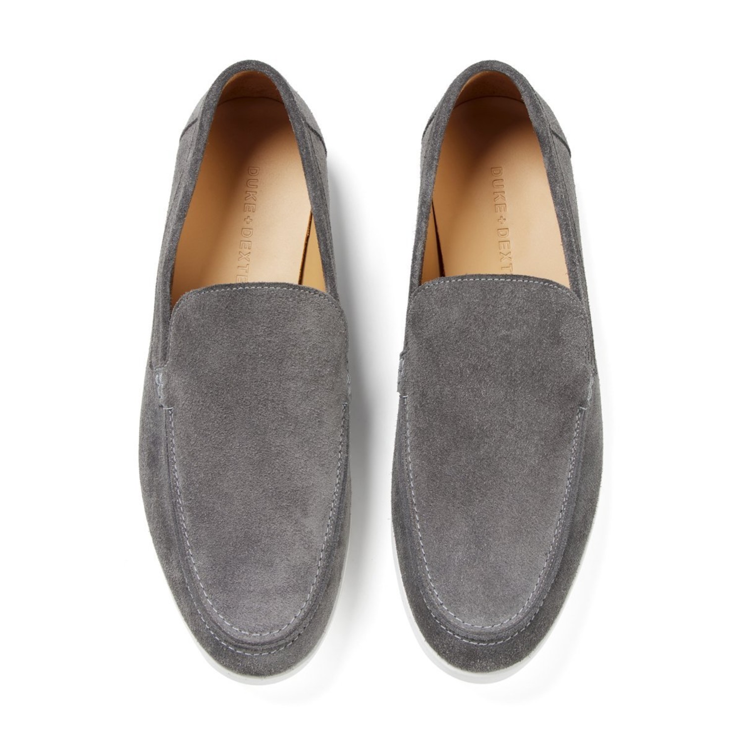 Scott Suede Loafer Wolf Gray Uk 11 Duke And Dexter Touch Of Modern 6844