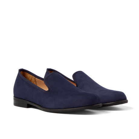 Moore Nubuck Loafer // Navy (UK: 7)