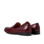 Moore Leather Loafer // Wine (UK: 12)