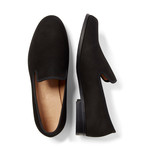 Moore Nubuck Loafer // Black (UK: 11)