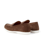 Scott Suede Loafer // Chocolate (UK: 9)